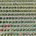 DMC 955 Nile Green LT - rund Steine - Strass - Diamond Painting