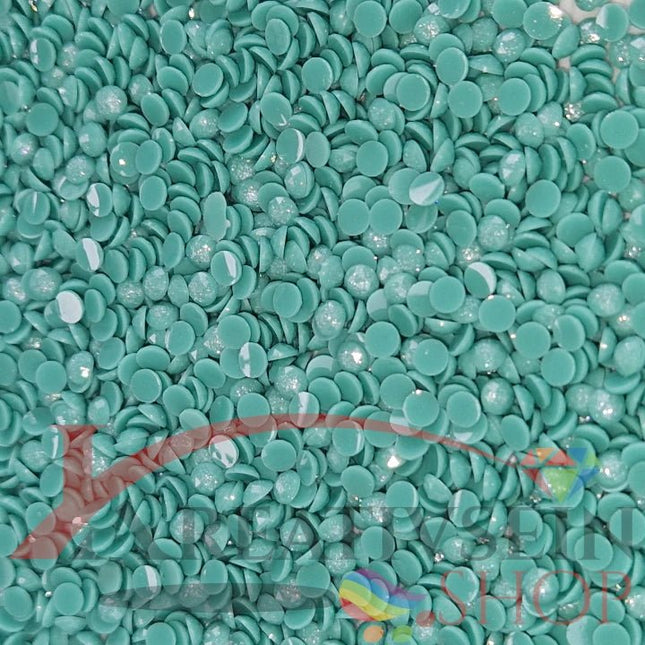 DMC 959 Sea Green MED - runde Steine - Fairy Dust - Diamond Painting