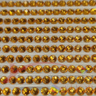 DMC 972 Canary DEEP - rund Steine - Strass - Diamond Painting