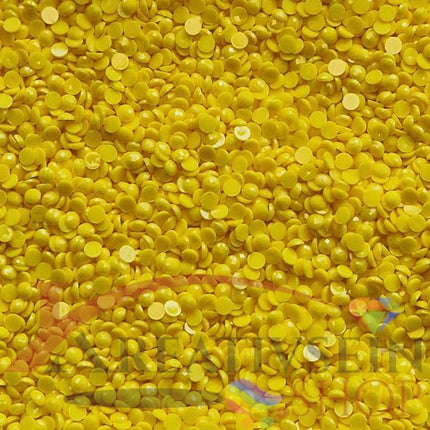 DMC 973 Canary BRIGHT - runde Steine - Diamond Painting