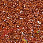 DMC 975 Golden Brown DK - runde Steine - Diamond Painting