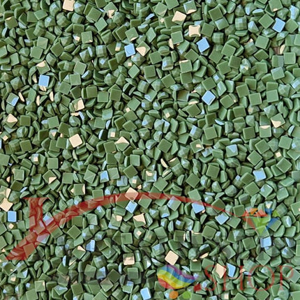 DMC 988 Forest Green MED - eckige Steine - Diamond Painting