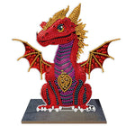 Drache rot Aufsteller - Diamond Painting
