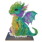 Drache sitzend Aufsteller - Diamond Painting