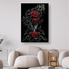 Drachen im Rosenstrauch - 5D DIY Diamond Painting