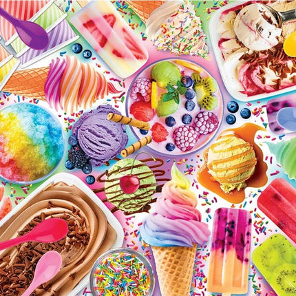 Eis essen für alle - Voll AB Diamond Painting