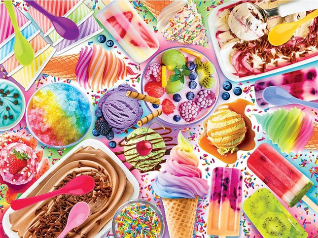 Eis essen für alle - Voll AB Diamond Painting