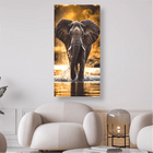 Elefant im Wasser - 5D DIY Diamond Painting