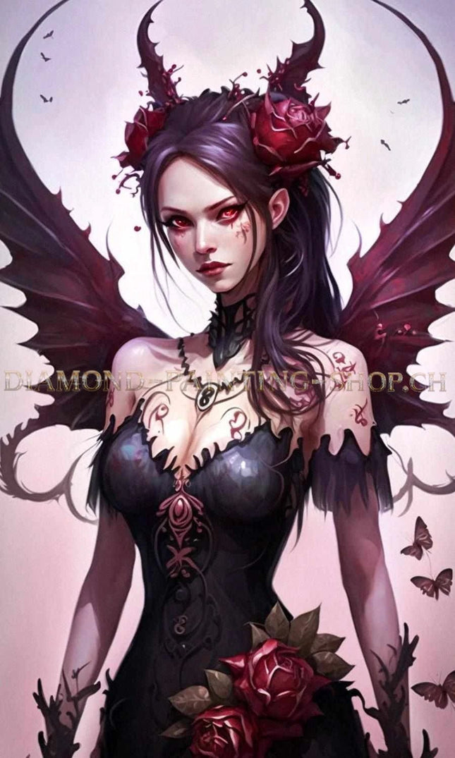 Elfe der Finsternis - 5D DIY Diamond Painting