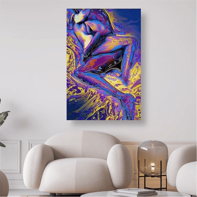 Eng umschlungenes Liebespaar - 5D DIY Diamond Painting