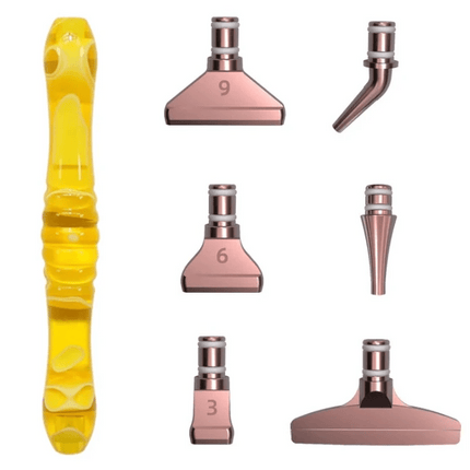 Ergonomischer Stift mit 6 Aufsätzen - Diamond Painting