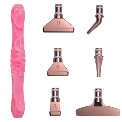Ergonomischer Stift mit 6 Aufsätzen - Diamond Painting