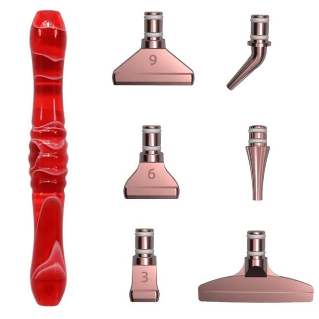 Ergonomischer Stift mit 6 Aufsätzen - Diamond Painting
