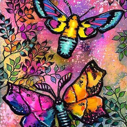 Falter und Schwärmer - Voll AB 5D DIY Diamond Painting