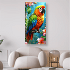 Farbenfroher Papagei - 5D DIY Diamond Painting