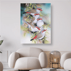 Finken auf Zweig - 5D DIY Diamond Painting