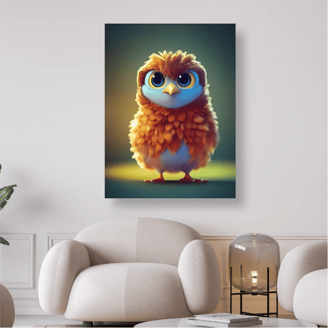 Flicki das Federchen - 5D DIY Diamond Painting