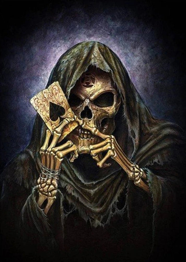 Geist mit Karte - 5D DIY Diamond Painting