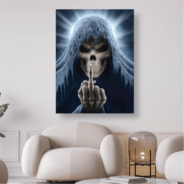 Geist zeigt Mittelfinger - 5D DIY Diamond Painting