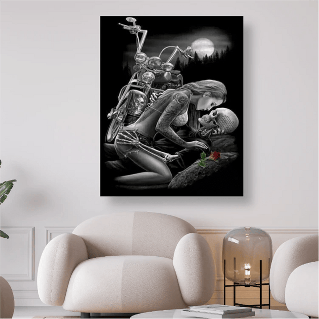 Geisterliebe im Mondschein - 5D DIY Diamond Painting