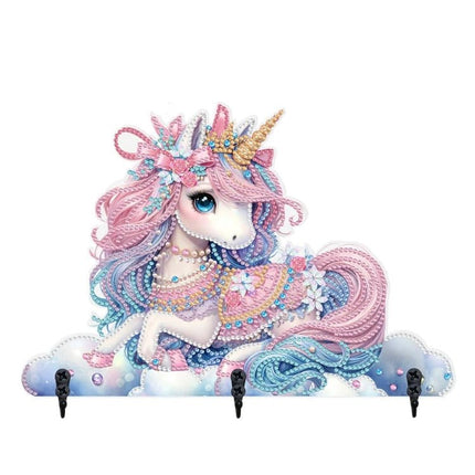 Hakenleiste Einhorn - Diamond Painting