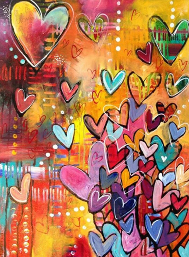 Herzenzauber - Voll AB 5D DIY Diamond Painting