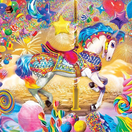 Kirmes in der Stadt - Voll AB 5D DIY Diamond Painting