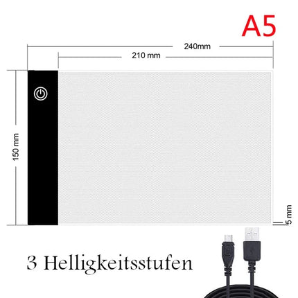 LED - Pad Unterlage A5 - Diamond Painting