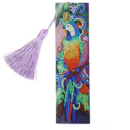 Lesezeichen Papagei - Diamond Painting
