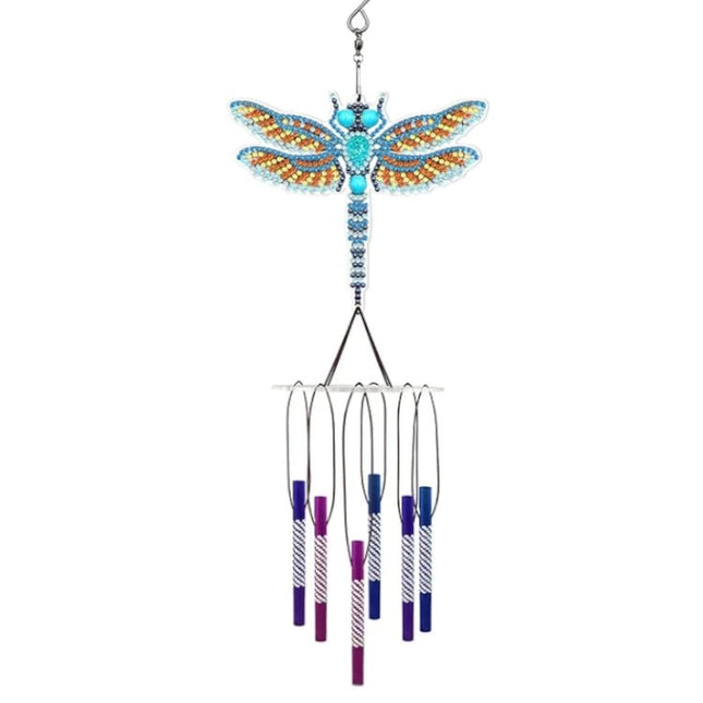Libelle Windspiel - Diamond Painting