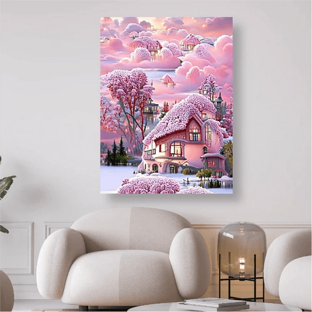 Magic World Pink - Diamond Painting