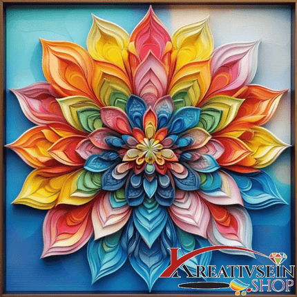 Mandala 1 - Malen nach Zahlen