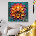 Mandala 3 - Malen nach Zahlen