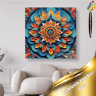 Mandala 4 - Malen nach Zahlen