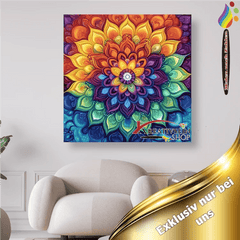 Mandala 5 - Malen nach Zahlen