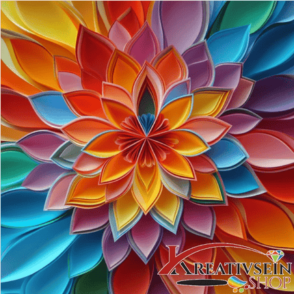 Mandala 6 - Malen nach Zahlen