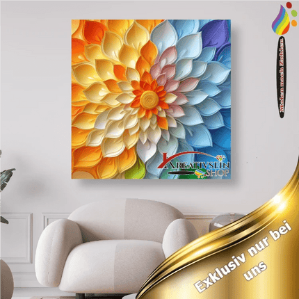 Mandala 7 - Malen nach Zahlen