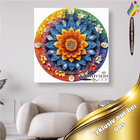 Mandala 8 - Malen nach Zahlen