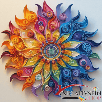 Mandala 9 - Malen nach Zahlen