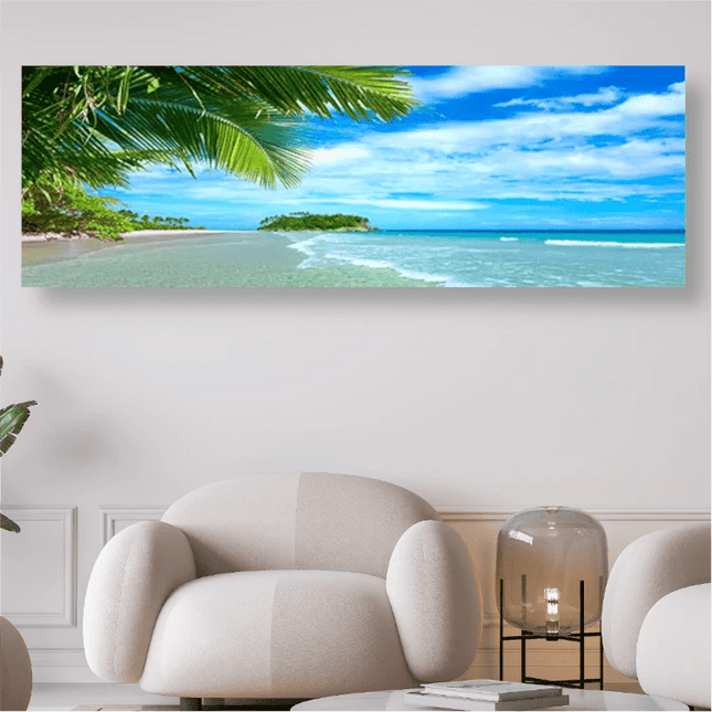 Meer, Strand & Palmen - 5D DIY Diamond Painting