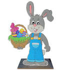 Osterhase mit Korb Aufsteller - Diamond Painting