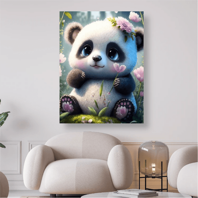 Pan der kleine Pandabär - 5D DIY Diamond Painting