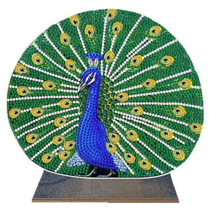 Pfau Aufsteller - Diamond Painting