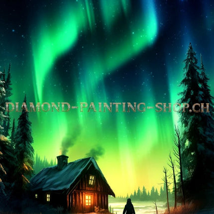 Polarlichter - 5D DIY Diamond Painting