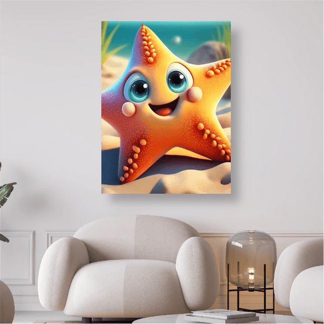 Sakuri der lachende Seestern - 5D DIY Diamond Painting