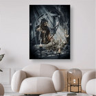 Sensenmann in der Gruft - 5D DIY Diamond Painting