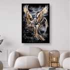 Sensenmann mit Flügel auf Knochentreppe - 5D DIY Diamond Painting