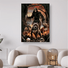 Sensenmann mit Hunden - 5D DIY Diamond Painting