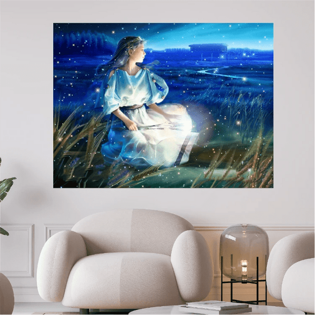 Sternzeichen Jungfrau - 5D DIY Diamond Painting
