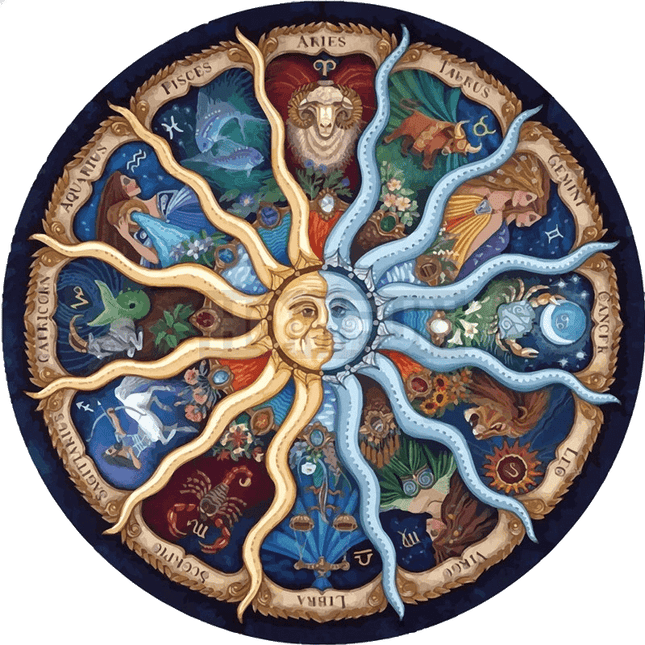 Sternzeichen Kalender - 5D DIY Diamond Painting